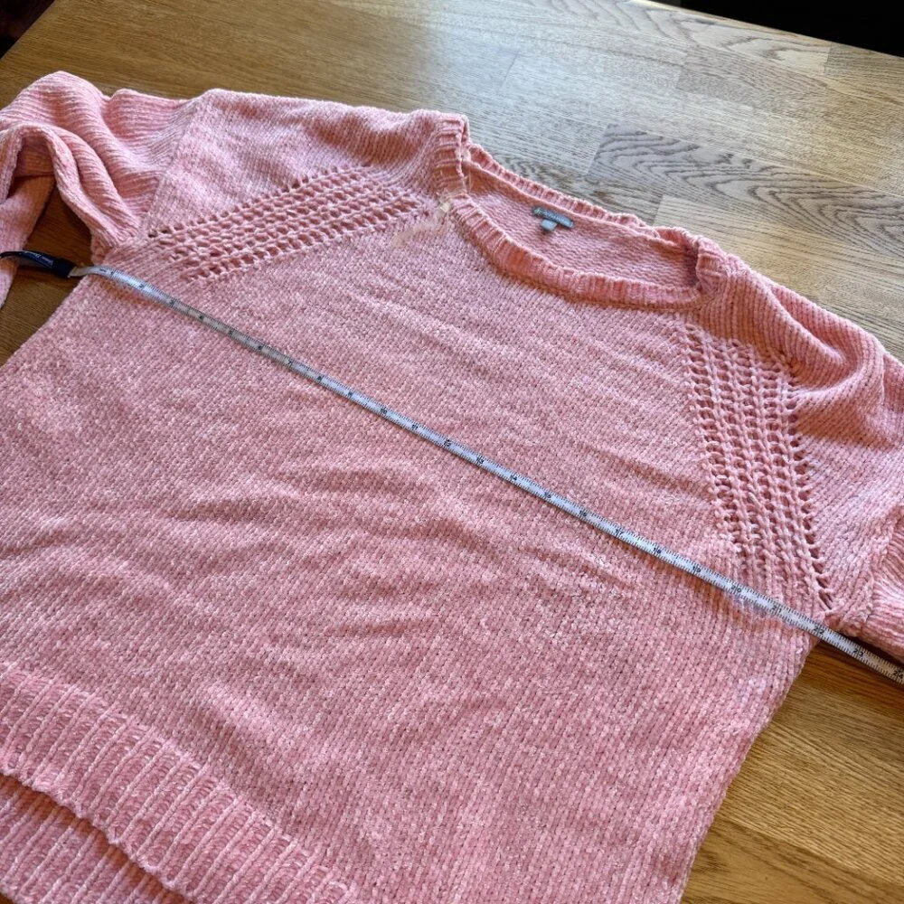 Charlotte Russe Pink Knit Sweater Size XL